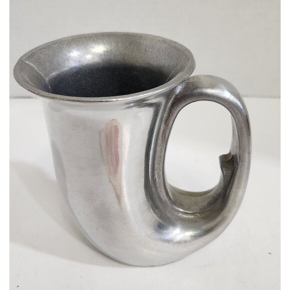 Vintage Pewtarex Horn~ Beer Ale Mug~ Pewter Mug ~ 1982 - Picture 2 of 2